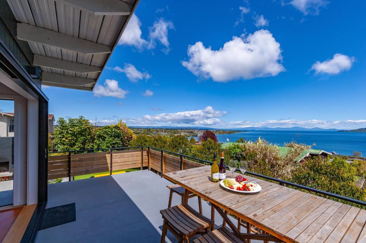 Lakeview Lookout Lago Lago Taupo Exterior foto